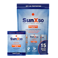 Sun X 50 Lotion Pouch 15/Bag - R525011